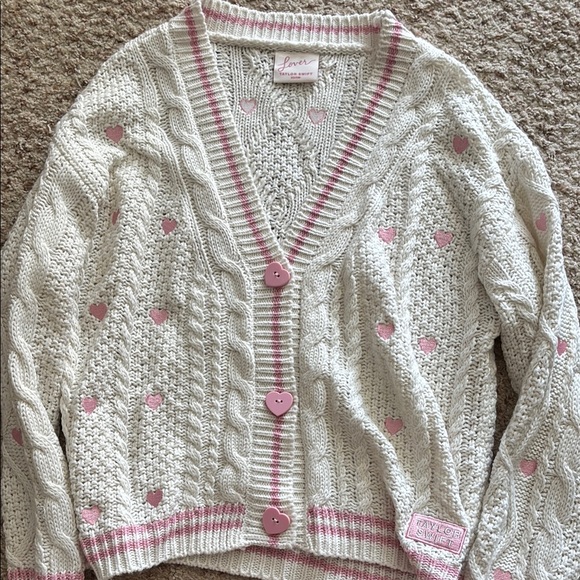 Taylor Swift Sweaters - Taylor Swift Lover Cardigan- Great Condition- XS/S